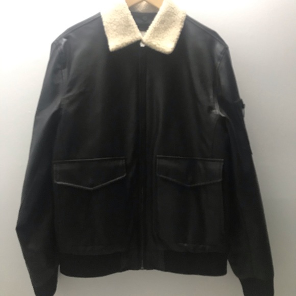 Calvin Klein brand new Leather jacket - Picture 2 of 5